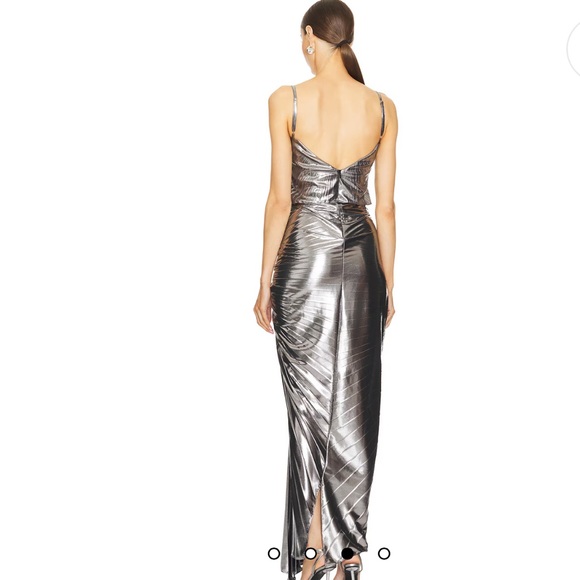 Dazed Dress  in Silver size M - Picture 2 of 10